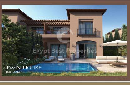 Twin House - 4 Bedrooms - 5 Bathrooms for sale in Village West - Sheikh Zayed Compounds - Sheikh Zayed City - Giza