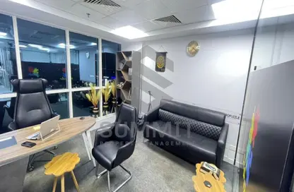 Office Space - 3 Bedrooms - 1 Bathroom for rent in Business Plus - North Teseen St. - The 5th Settlement - New Cairo City - Cairo