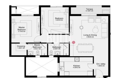 Apartment - 2 Bedrooms - 2 Bathrooms for sale in O West - 6 October Compounds - 6 October City - Giza Apartment - 2 Bedrooms - 2 Bathrooms for sale in O West - 6 October Compounds - 6 October City - Giza