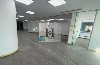 Half Floor - Studio - 4 Bathrooms for rent in South Teseen St. - The 5th Settlement - New Cairo City - Cairo