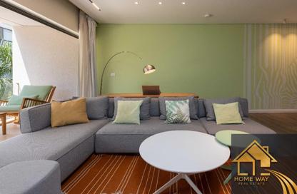 Apartment - 2 Bedrooms - 2 Bathrooms for rent in Lake View Residence - 5th Settlement Compounds - The 5th Settlement - New Cairo City - Cairo