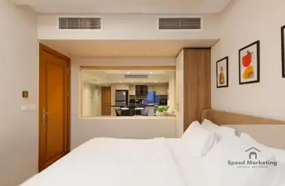 Apartment - 1 Bedroom - 1 Bathroom for rent in Porto New Cairo - 5th Settlement Compounds - The 5th Settlement - New Cairo City - Cairo