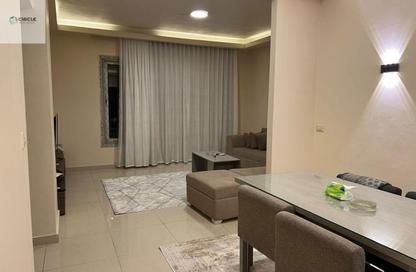Apartment - 1 Bedroom - 1 Bathroom for rent in Palm Hills Village Gate - South Investors Area - New Cairo City - Cairo