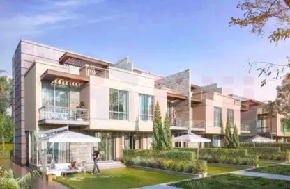 تاون هاوس - 6 غرف نوم - 3 حمامات للبيع في مارينا 8 - مارينا - العلمين - الساحل الشمالي