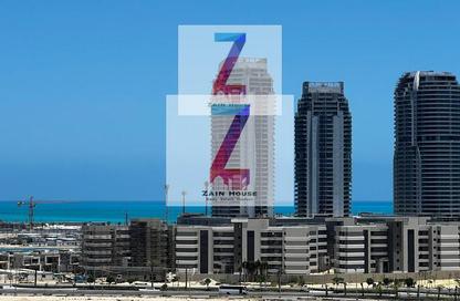 Chalet - 3 Bedrooms - 3 Bathrooms for sale in Downtown - New Alamein City - Al Alamein - North Coast