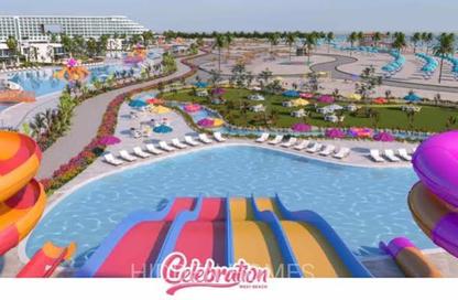 Chalet - 1 Bedroom - 1 Bathroom for sale in Celebration West Beach - Ras Al Hekma - North Coast