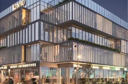 Shop - Studio - 2 Bathrooms for sale in Mohamed Hussein Mahmoud St. - Area E - Ganoob El Acadimia - New Cairo City - Cairo