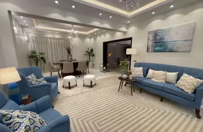 شقة - 2 غرف نوم - 2 حمامات للايجار في شارع المدينه المنوره - المهندسين - الجيزة
