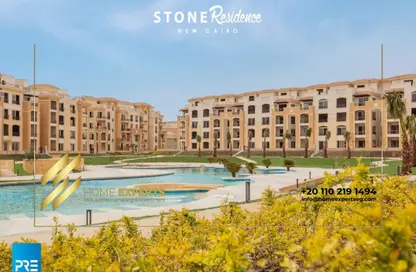 Apartment - 3 Bedrooms - 2 Bathrooms for rent in Stone Residence - 5th Settlement Compounds - The 5th Settlement - New Cairo City - Cairo