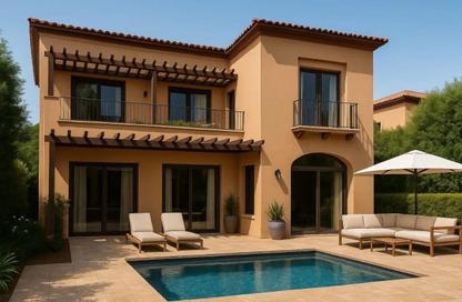 Villa - 4 Bedrooms - 4 Bathrooms for sale in Meadows Park - Sheikh Zayed Compounds - Sheikh Zayed City - Giza