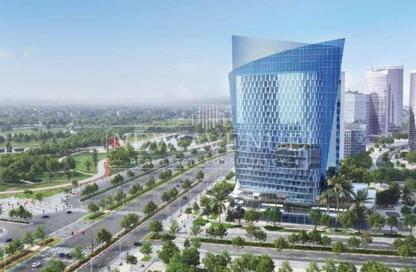Office Space - Studio - 2 Bathrooms for sale in Taj Tower - Central Business District - New Capital City - Cairo