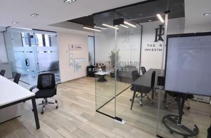 Office Space - Studio - 2 Bathrooms for rent in V90 - North Teseen St. - The 5th Settlement - New Cairo City - Cairo