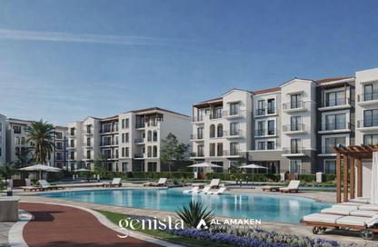 Apartment - 3 Bedrooms - 2 Bathrooms for sale in Al Khamayel city - Sheikh Zayed Compounds - Sheikh Zayed City - Giza