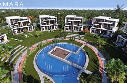 Apartment - 4 Bedrooms - 3 Bathrooms for sale in Amara - El Lotus - New Cairo City - Cairo Apartment - 4 Bedrooms - 3 Bathrooms for sale in Amara - El Lotus - New Cairo City - Cairo