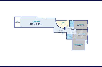 Apartment - 3 Bedrooms - 2 Bathrooms for sale in Roushdy St. - Roushdy - Hay Sharq - Alexandria