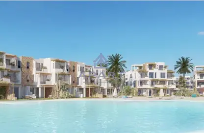 Chalet - 2 Bedrooms - 2 Bathrooms for sale in Ramla - Ras Al Hekma - North Coast