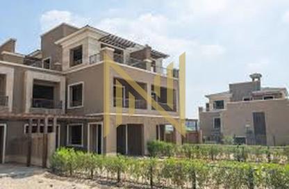 Townhouse - 4 Bedrooms - 4 Bathrooms for sale in New Giza - Cairo Alexandria Desert Road - 6 October City - Giza