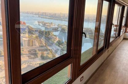 Office Space - Studio - 2 Bathrooms for sale in Cornish El Nile St. - Maadi - Hay El Maadi - Cairo