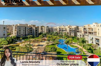Penthouse - 2 Bedrooms - 4 Bathrooms for sale in October Plaza - 6 October Compounds - 6 October City - Giza
