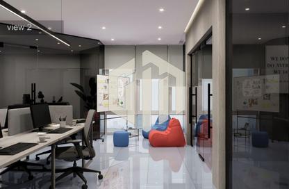 Office Space - 1 Bedroom - 1 Bathroom for rent in Bank Center Street - South Teseen St. - The 5th Settlement - New Cairo City - Cairo