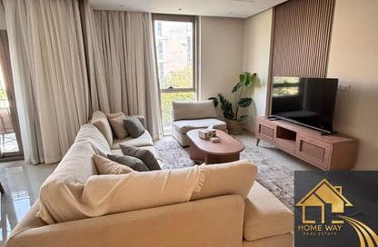 Apartment - 2 Bedrooms - 2 Bathrooms for rent in Galleria Moon Valley - South Investors Area - New Cairo City - Cairo