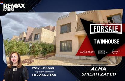 Villa - 3 Bedrooms - 4 Bathrooms for sale in Alma - 2nd District - Sheikh Zayed City - Giza