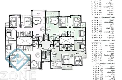 شقة - 3 غرف نوم - 2 حمامات للبيع في B12 - مدينتي - القاهرة