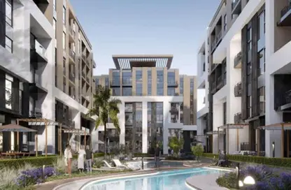 شقة - 3 غرف نوم - 2 حمامات للبيع في ريفرتون - المستثمرين الجنوبية - مدينة القاهرة الجديدة - القاهرة