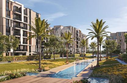 Apartment - 2 Bedrooms - 2 Bathrooms for sale in Swan Lake Residence - 5th Settlement Compounds - The 5th Settlement - New Cairo City - Cairo