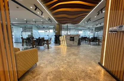 Half Floor - 2 Bedrooms - 2 Bathrooms for rent in Point 90 Mall - South Investors Area - New Cairo City - Cairo