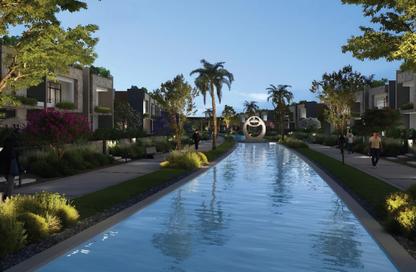 Townhouse - 4 Bedrooms - 4 Bathrooms for sale in Belong Villa Community - Al Wahat Road - 6 October City - Giza