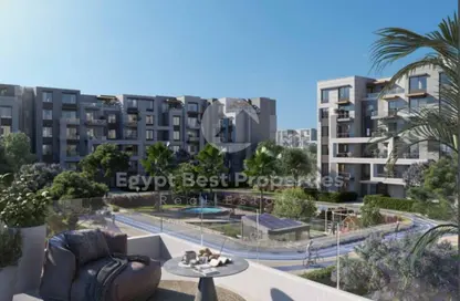 Apartment - 1 Bedroom - 2 Bathrooms for sale in Badya Palm Hills - 6 October Compounds - 6 October City - Giza
