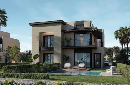 Villa - 4 Bedrooms - 5 Bathrooms for sale in Zayed Crystals Park - Sheikh Zayed Compounds - Sheikh Zayed City - Giza