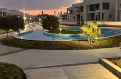 Twin House - 3 Bedrooms - 3 Bathrooms for sale in Lake West 3 - Sheikh Zayed Compounds - Sheikh Zayed City - Giza