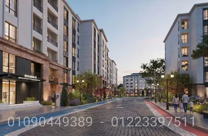 Apartment - 2 Bedrooms - 1 Bathroom for sale in Belbeis Road   Road 10 - 3rd District - Obour City - Qalyubia