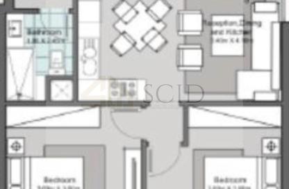 Chalet - 2 Bedrooms - 2 Bathrooms for sale in Koun - Ras Al Hekma - North Coast