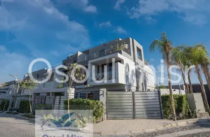 Twin House - 4 Bedrooms - 3 Bathrooms for rent in Patio Al Zahraa - Sheikh Zayed Compounds - Sheikh Zayed City - Giza