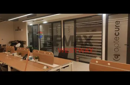 Office Space - 4 Bedrooms - 4 Bathrooms for rent in The portal - Beverly Hills - Sheikh Zayed Compounds - Sheikh Zayed City - Giza