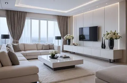 شقة - 3 غرف نوم - 2 حمامات للبيع في بالم هيلز أكتوبر - طريق مصر اسكندرية الصحراوي - مدينة 6 أكتوبر - الجيزة