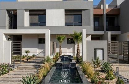 Townhouse - 4 Bedrooms - 3 Bathrooms for sale in Bleu Vert - New Capital Compounds - New Capital City - Cairo