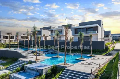 Twin House - 5 Bedrooms - 4 Bathrooms for sale in Patio Al Zahraa - Sheikh Zayed Compounds - Sheikh Zayed City - Giza