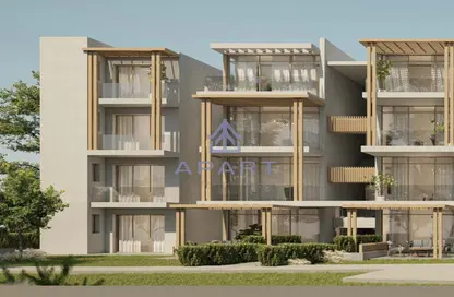 شقة - 2 غرف نوم - 2 حمامات للبيع في هيلز أوف وان - مدينة زايد الجديدة - الشيخ زايد - الجيزة