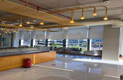 Office Space - Studio - 1 Bathroom for rent in The Water Way - North Investors Area - New Cairo City - Cairo