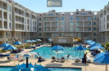 Apartment - 2 Bedrooms - 1 Bathroom for rent in Hurghada Hub - Intercontinental District - Hurghada - Red Sea