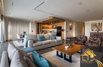 Apartment - 3 Bedrooms - 3 Bathrooms for rent in Lake View Residence - 5th Settlement Compounds - The 5th Settlement - New Cairo City - Cairo