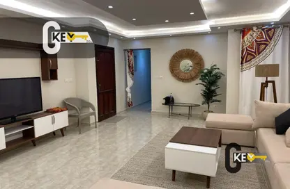 Apartment - 2 Bedrooms - 2 Bathrooms for rent in Omar Ibn Al Khattab St. - Rehab City Forth Phase - Al Rehab - New Cairo City - Cairo