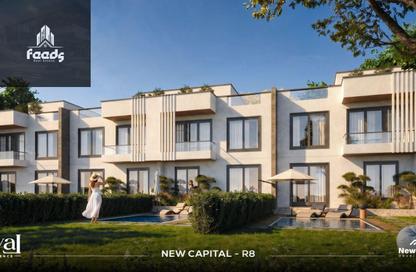 Apartment - 2 Bedrooms - 2 Bathrooms for sale in R8 - New Capital City - Cairo