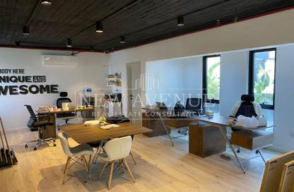 Office Space - Studio - 1 Bathroom for rent in Mostafa Kamel Axis - The 1st Settlement - New Cairo City - Cairo