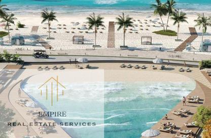 Chalet - 3 - 2 for sale in Direction White - Ras Al Hekma - North Coast
