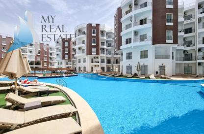 Apartment - 1 Bedroom - 1 Bathroom for sale in Aqua Palms Resort - Hurghada Resorts - Hurghada - Red Sea Apartment - 1 Bedroom - 1 Bathroom for sale in Aqua Palms Resort - Hurghada Resorts - Hurghada - Red Sea